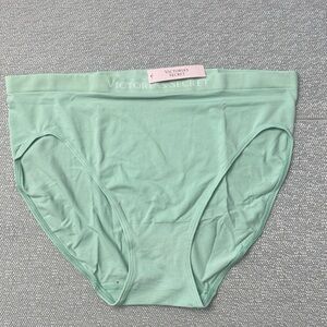 Victoria's Secret Light Green Briefs SZ Large